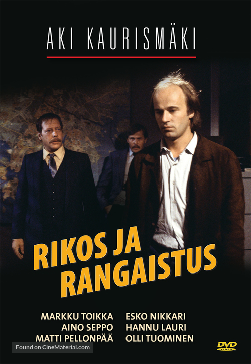 Rikos ja rangaistus - Finnish DVD movie cover