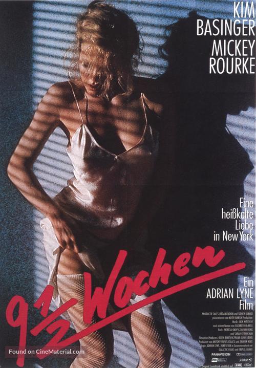 Nine 1/2 Weeks - German Movie Poster