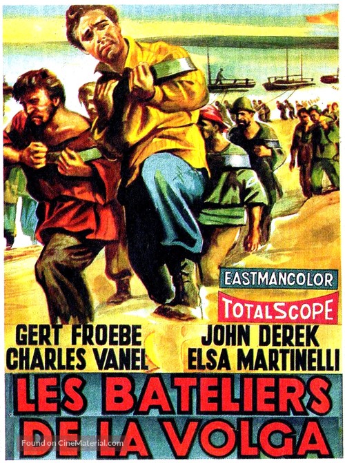 Battellieri del Volga, I - Belgian Movie Poster