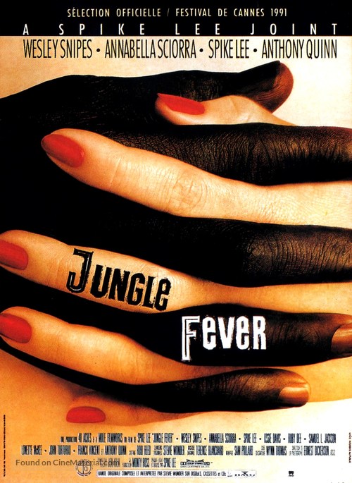 Jungle Fever - French Movie Poster