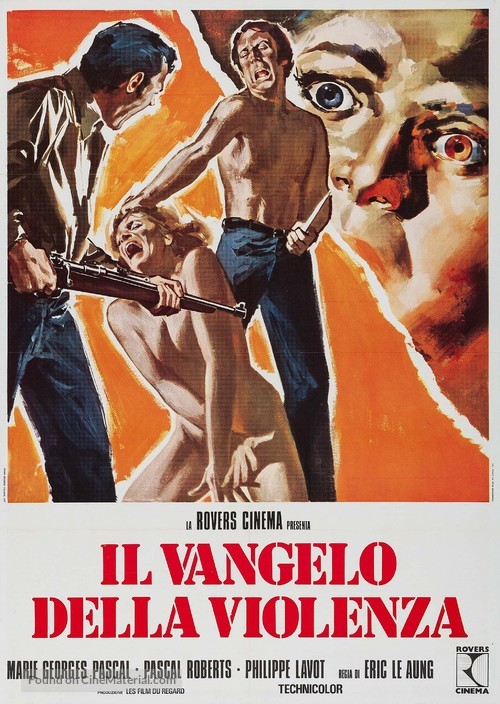 La rage au poing - Italian Movie Poster