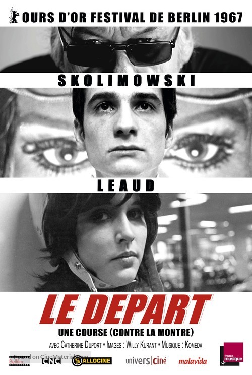 Le d&eacute;part - French Re-release movie poster