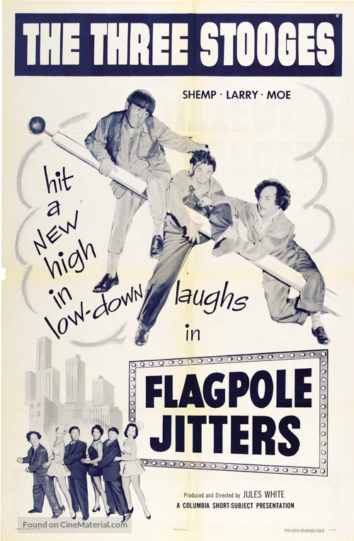 Flagpole Jitters - Movie Poster