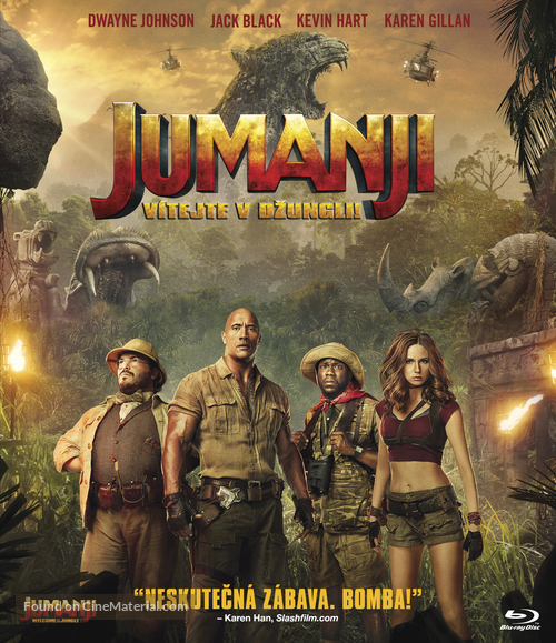 Jumanji: Welcome to the Jungle - Czech Movie Cover