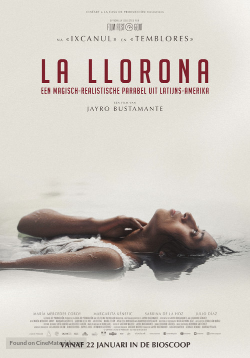 La llorona - Belgian Movie Poster