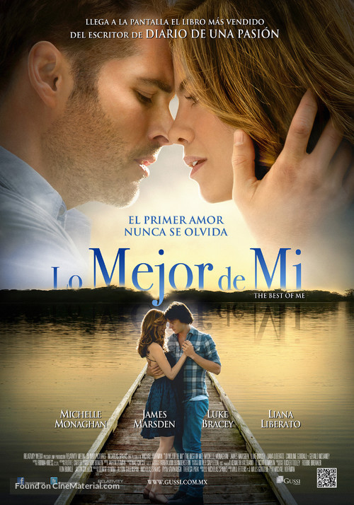 The Best of Me - Mexican Movie Poster