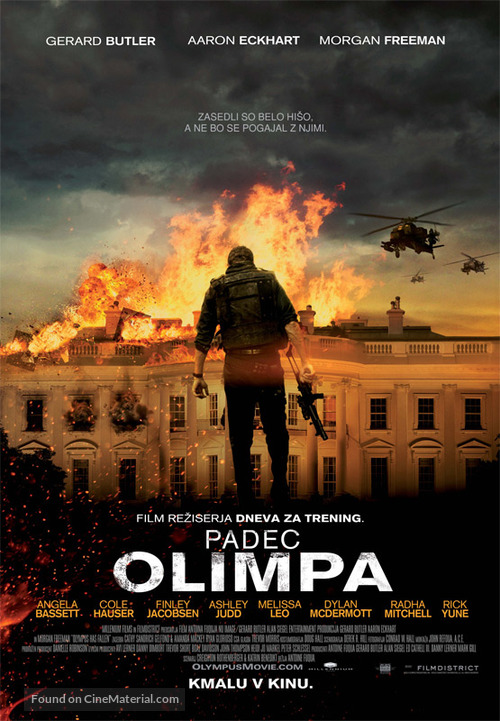 Olympus Has Fallen - Slovenian Movie Poster