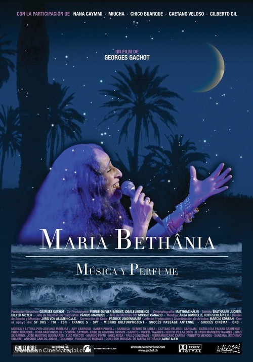 Maria Beth&acirc;nia: M&uacute;sica &eacute; Perfume - Spanish Movie Poster