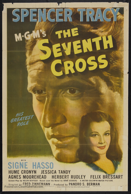 The Seventh Cross - Theatrical movie poster