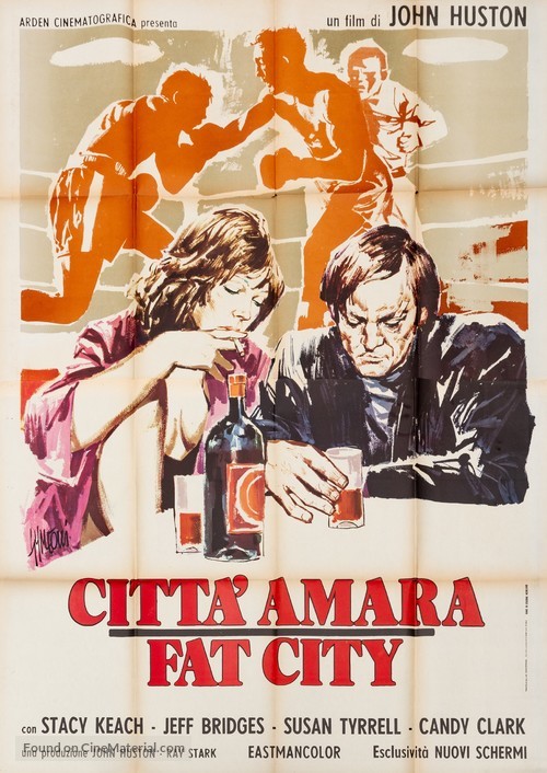 Fat City - Italian Movie Poster