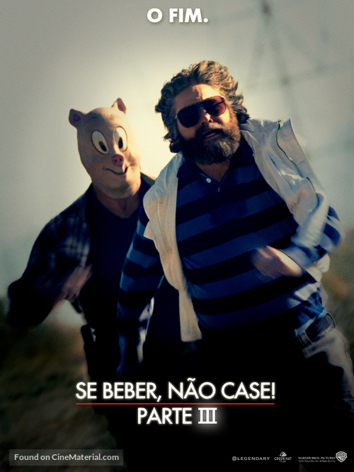 The Hangover Part III - Brazilian Movie Poster