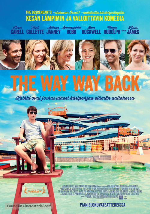 The Way Way Back - Finnish Movie Poster