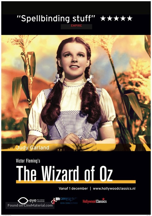 The Wizard of Oz - Dutch Movie Poster
