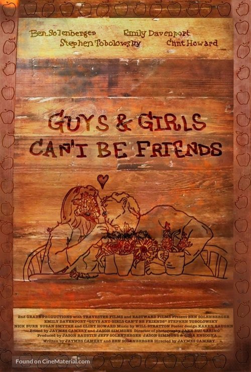 Guys and Girls Can&#039;t Be Friends - Movie Poster