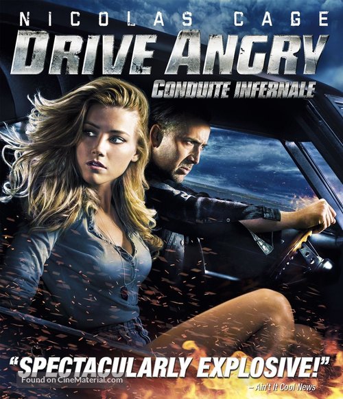 Drive Angry - Canadian Blu-Ray movie cover