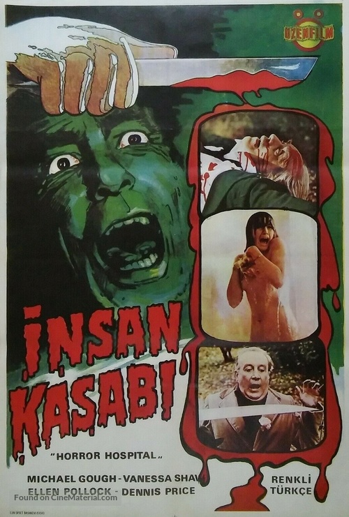 Horror Hospital - Turkish Movie Poster