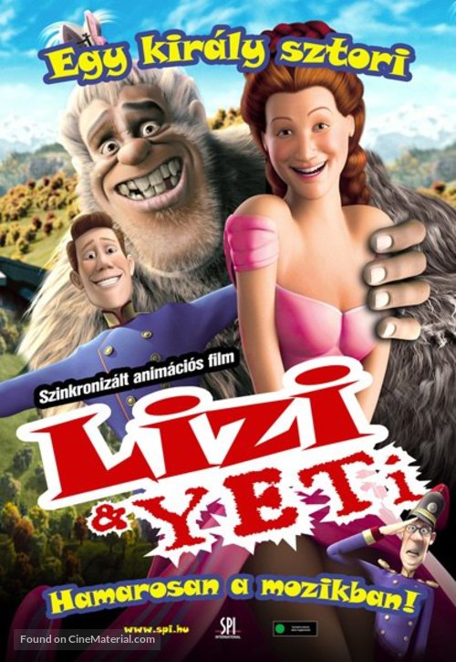Lissi und der wilde Kaiser - Hungarian Movie Poster