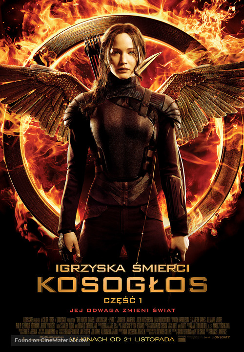 The Hunger Games: Mockingjay - Part 1 - Polish Movie Poster