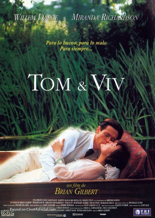 Tom &amp; Viv - Spanish Movie Poster