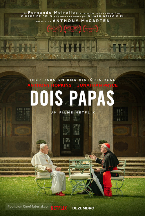 The Two Popes - Brazilian Movie Poster