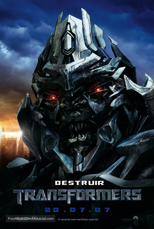 Transformers - Brazilian Movie Poster