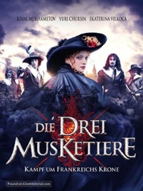 Tri mushketera - German Movie Cover