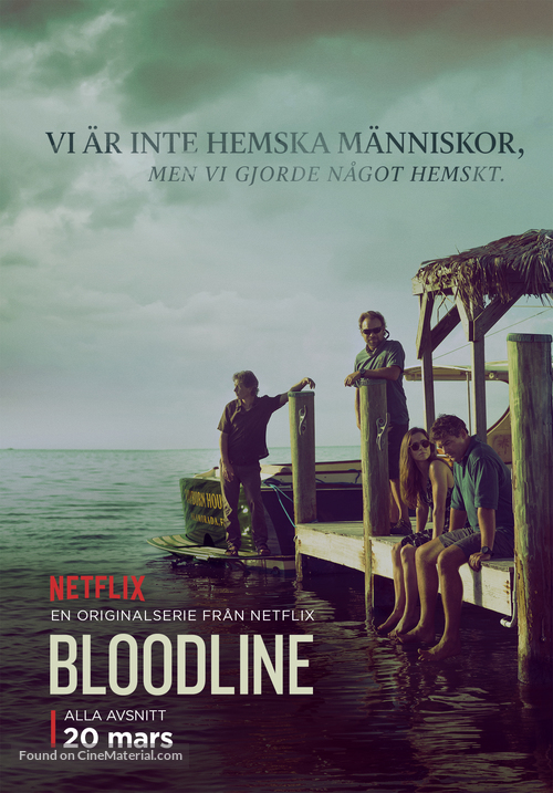 &quot;Bloodline&quot; - Swedish Movie Poster