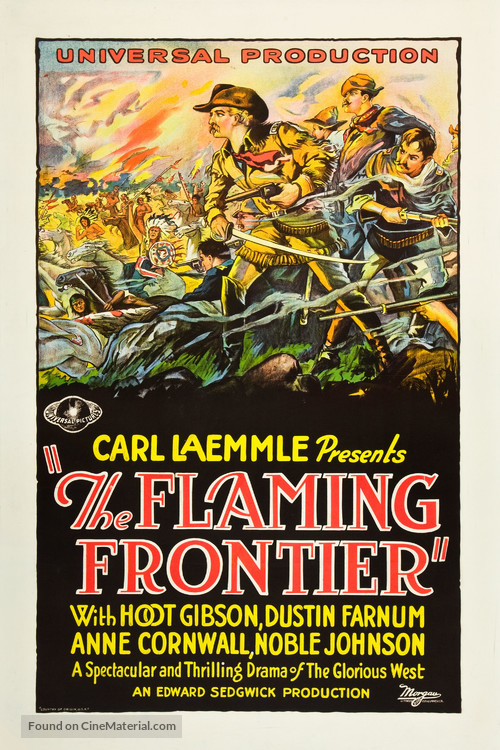 The Flaming Frontier - Movie Poster