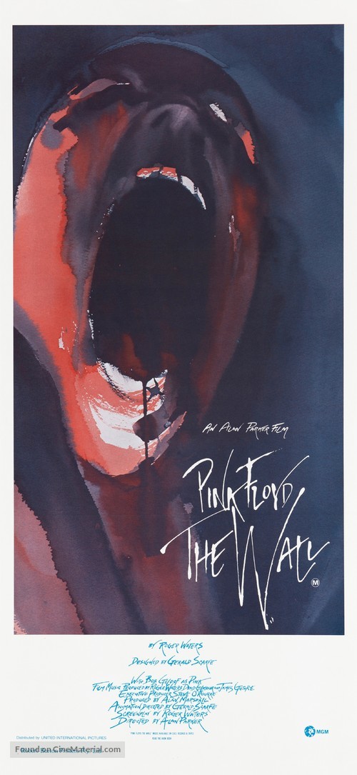 Pink Floyd The Wall - Australian Movie Poster