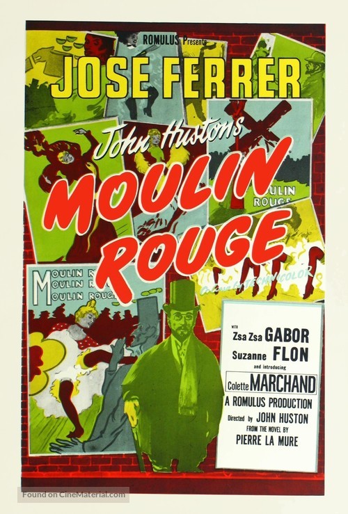 Moulin Rouge - British Movie Poster