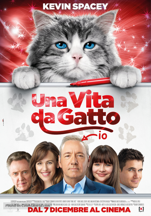 Nine Lives - Italian Movie Poster