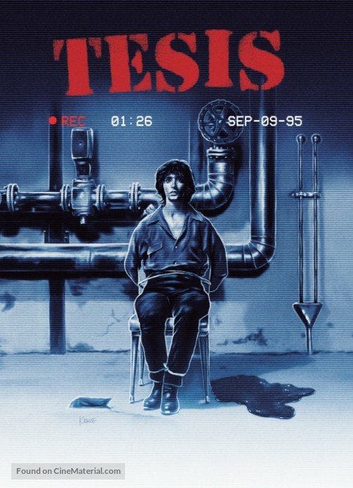 Tesis - German Movie Cover