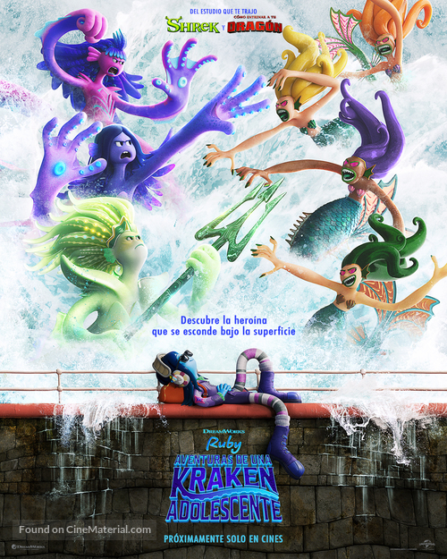 Ruby Gillman, Teenage Kraken - Spanish Movie Poster