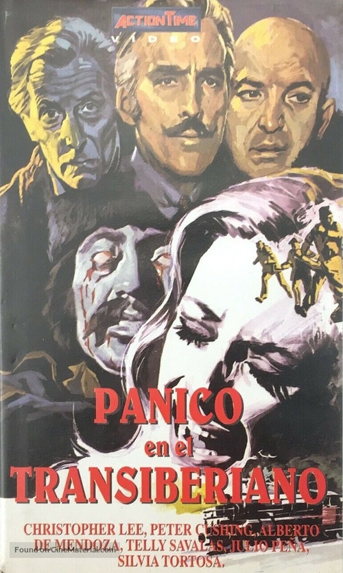 P&aacute;nico en el Transiberiano - Spanish VHS movie cover