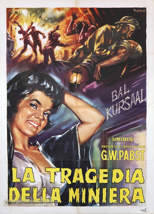 Kameradschaft - Italian Movie Poster