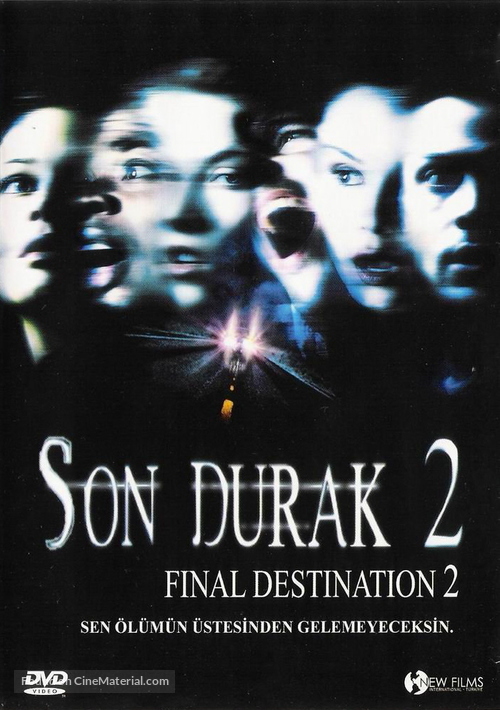 Final Destination 2 - Turkish DVD movie cover