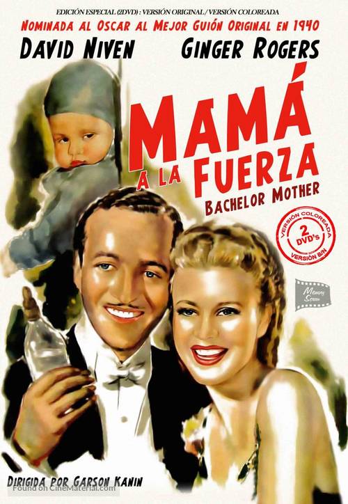 Bachelor Mother - Spanish Movie Cover