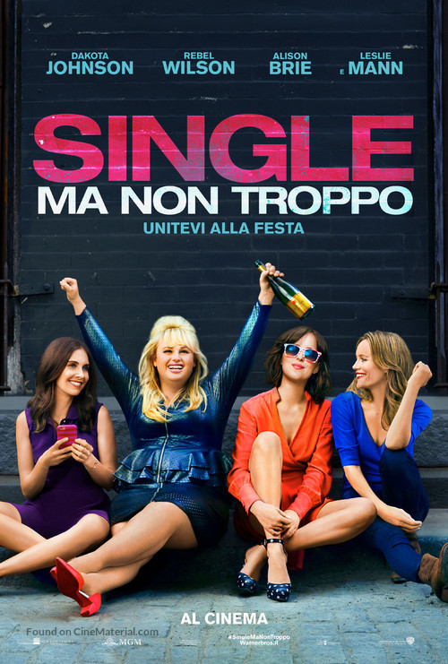How to Be Single - Italian Movie Poster