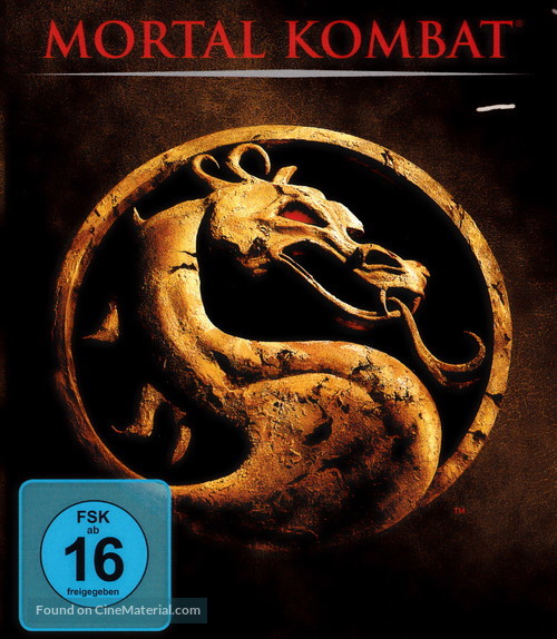 Mortal Kombat - German Blu-Ray movie cover