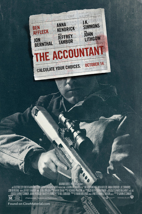 The Accountant - Movie Poster