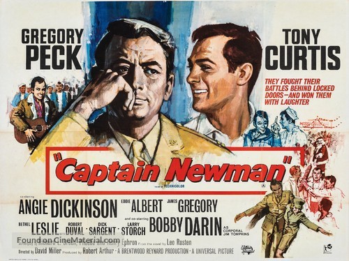Captain Newman, M.D. - British Movie Poster