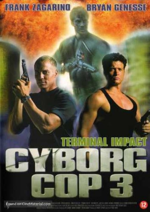 Cyborg Cop III - Dutch DVD movie cover