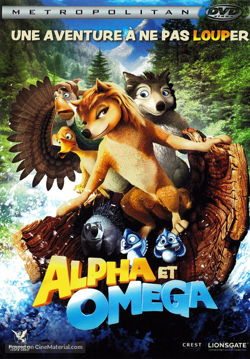 Alpha and Omega - French DVD movie cover