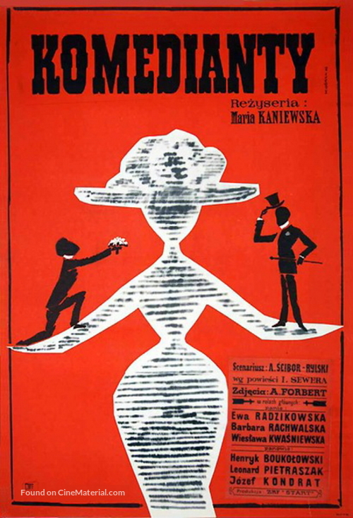 Komedianty - Polish Movie Poster