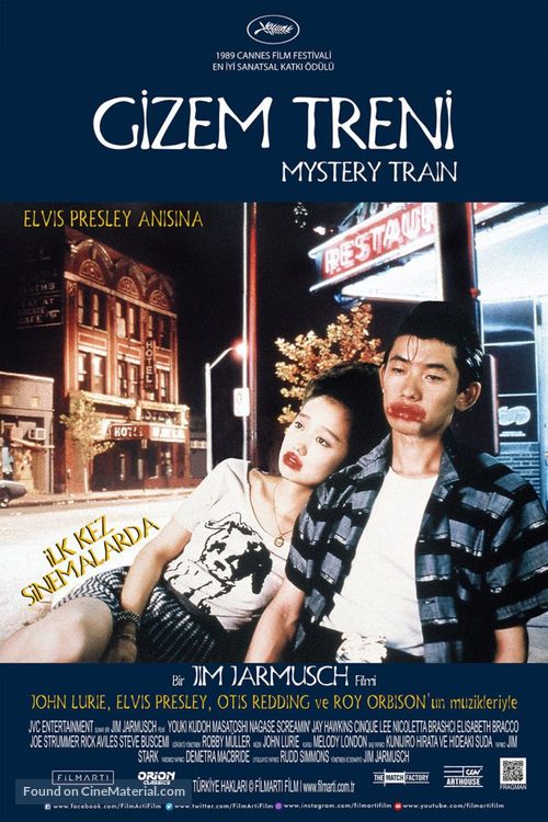 Mystery Train - Turkish Movie Poster