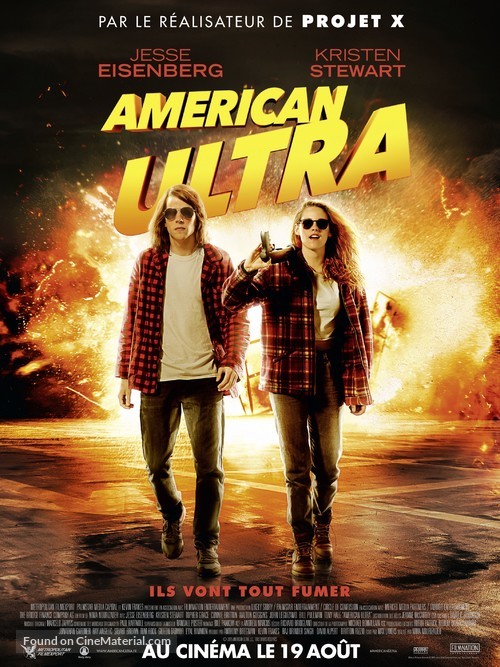 American Ultra - French Movie Poster