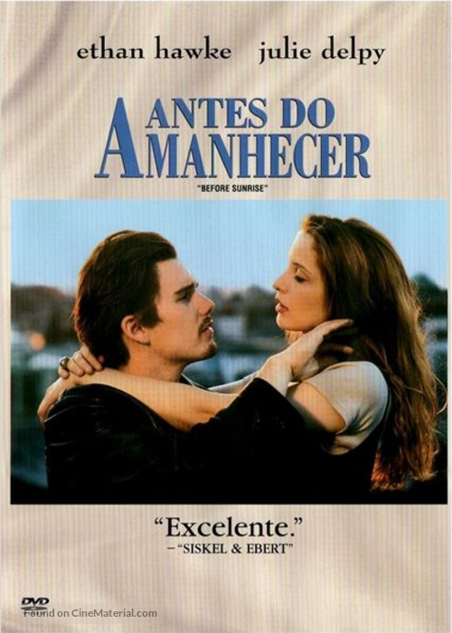 Before Sunrise - Brazilian DVD movie cover