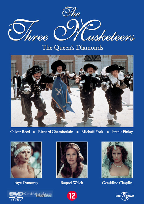 The Three Musketeers - Dutch DVD movie cover