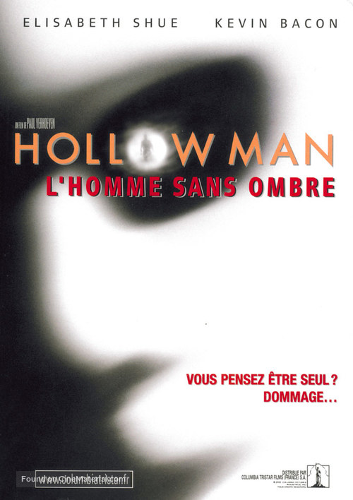 Hollow Man - French Movie Poster