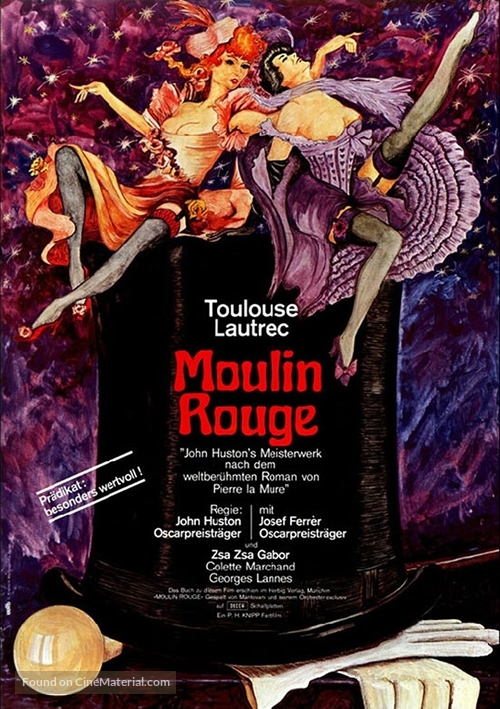 Moulin Rouge - German Movie Poster